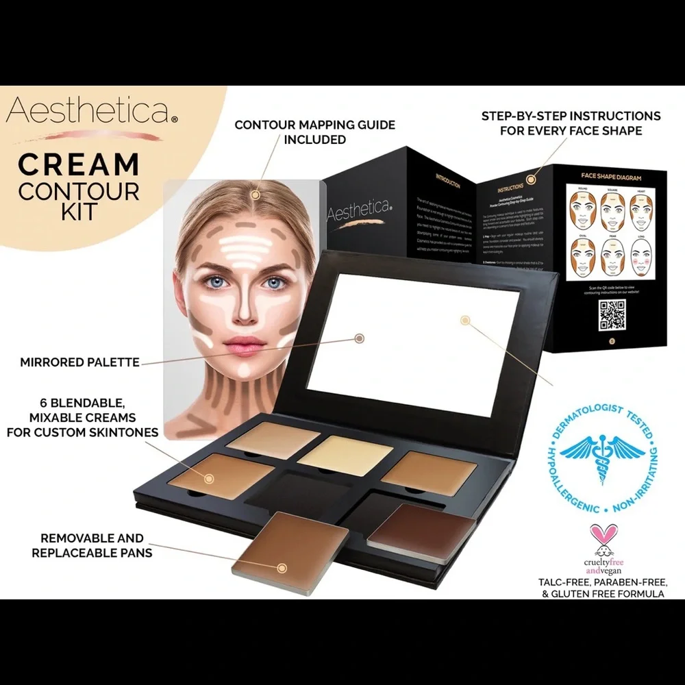 AESTHETICA CREAM CONTOUR KIT